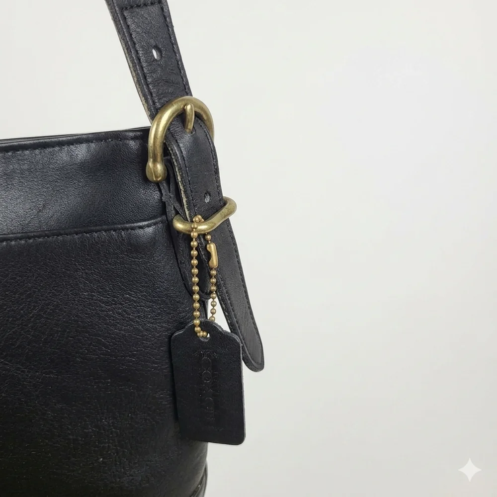 Vintage Coach Equestrian Slim Crossbody Shouder Bag 9802 - Picture 3 of 9